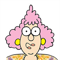 Aunty Acid logo